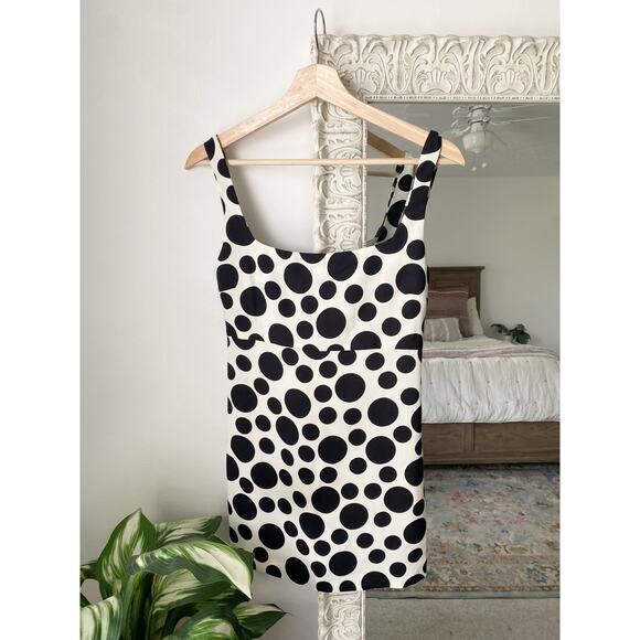 Zara Studio Limited Edition Polka Dot Mini Dress - Picture 2 of 10
